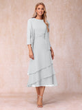 Blyss White front view wedding guest dress