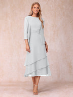 Blyss White front view wedding guest dress
