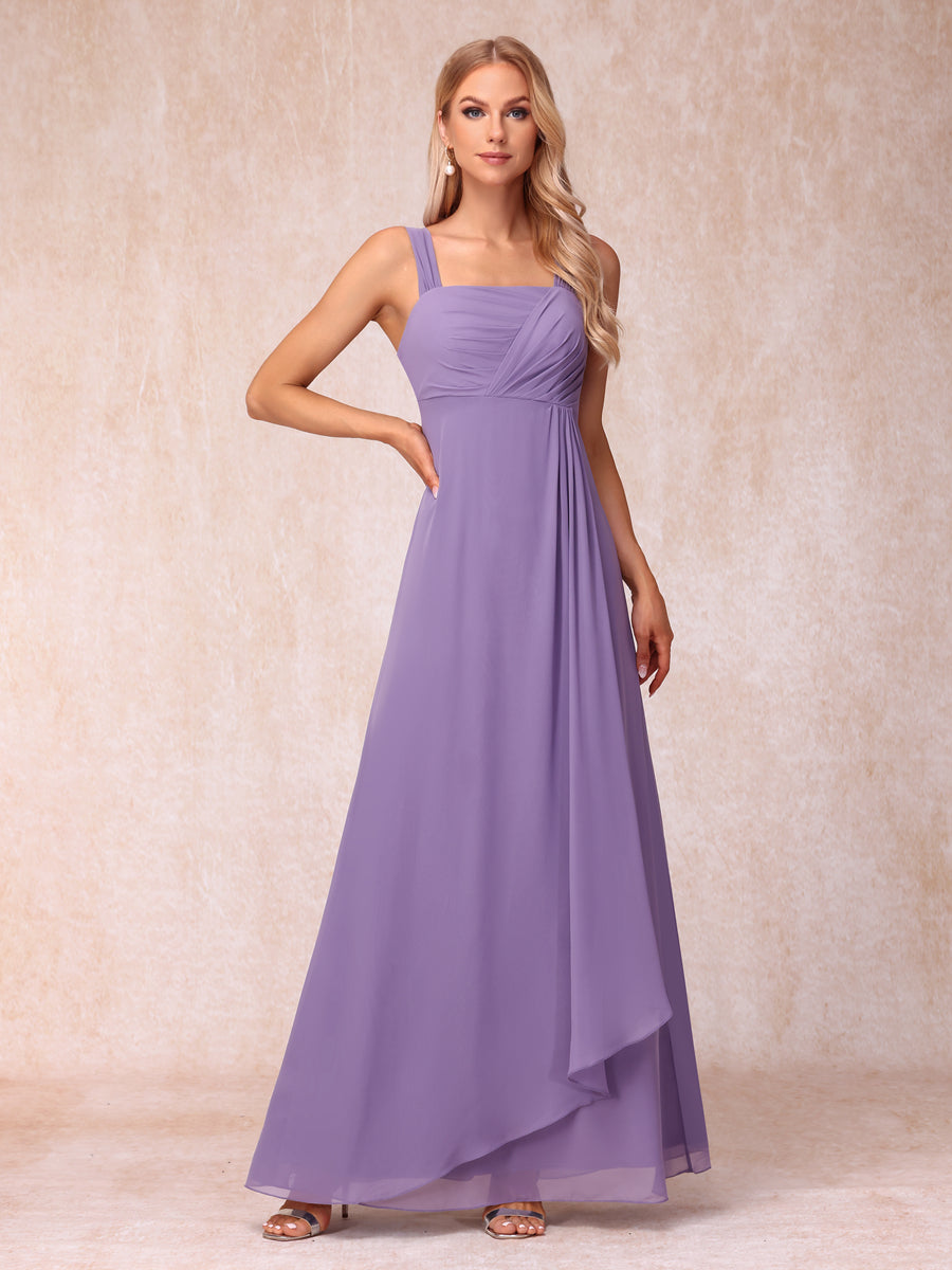 Lucienne wisteria side view mother of the bride dress