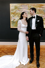 Bellamy Olive detail image 4 wedding dress