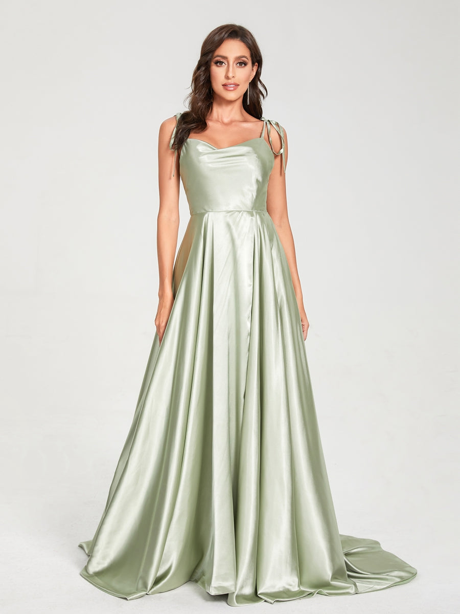 Imogen Sage Green bodice detail bridesmaid dress