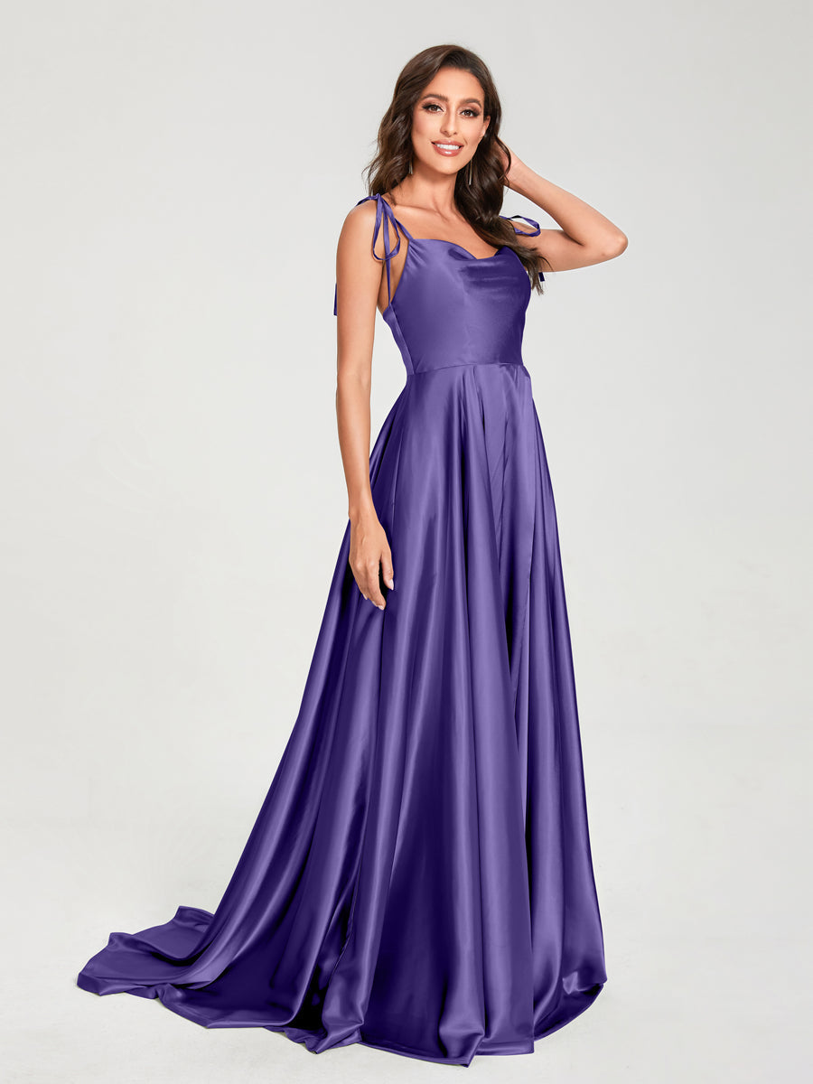 Imogen Regency front view bridesmaid dress