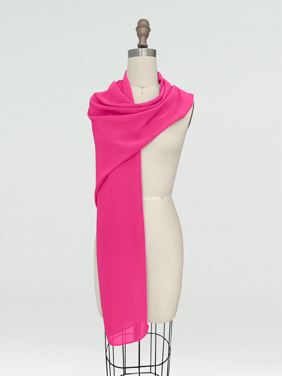 Aeris Wrap Hot Pink front view all accessories