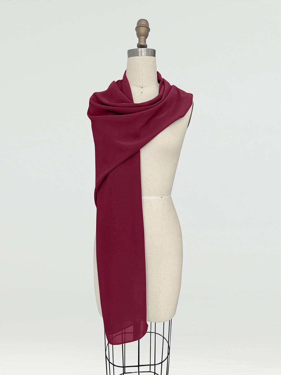 Aeris Wrap Burgundy side view all accessories