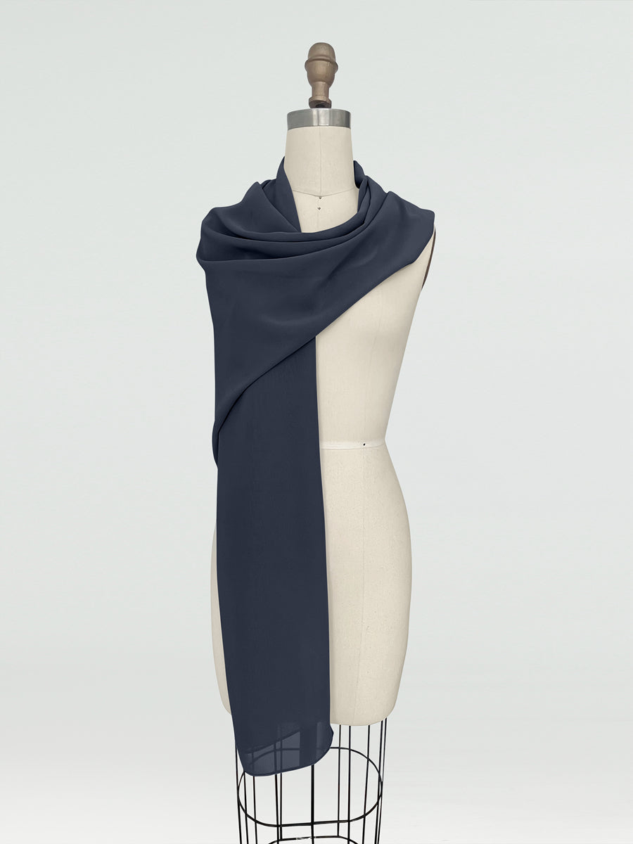 Aeris Wrap Navy Blue front view all accessories