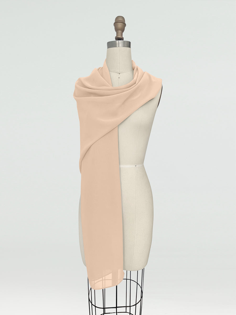 Aeris Wrap Peach front view all accessories