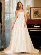 Kerensa champagne front view prom dress