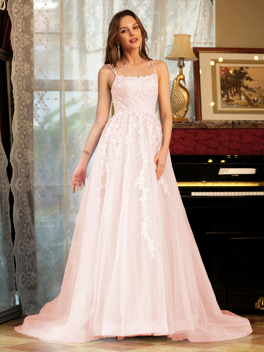Kerensa pearl pink alternate front view 2 prom dress