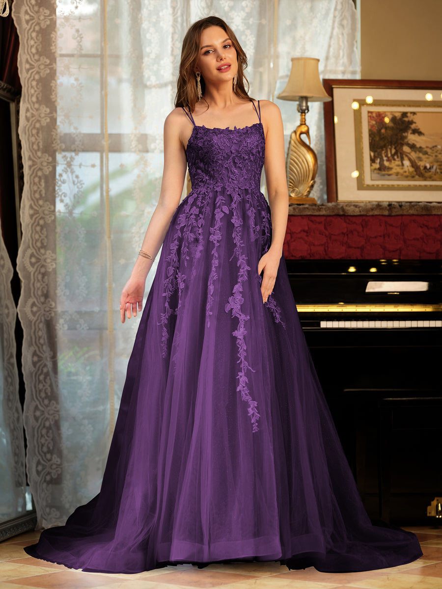 Kerensa plum alternate front view 2 prom dress