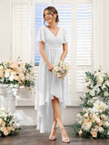 Odette Ivory front view bridesmaid dress