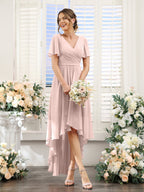Odette Pearl Pink detail view 7 bridesmaid dress