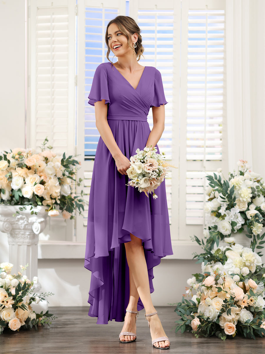 Odette Regency front view bridesmaid dress