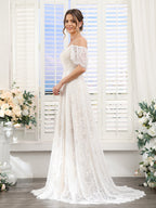 Lucasta ivory alternate view wedding dress