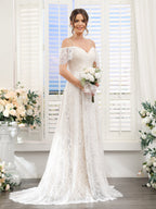 Lucasta ivory bodice detail wedding dress