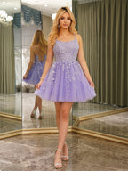 Liora lilac alternate view homecoming dress