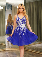 Petra royal blue alternate view homecoming dress
