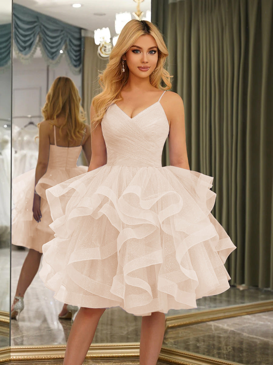 Odelia champagne alternate front view 2 homecoming dress