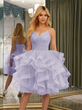 Odelia lilac front view homecoming dress