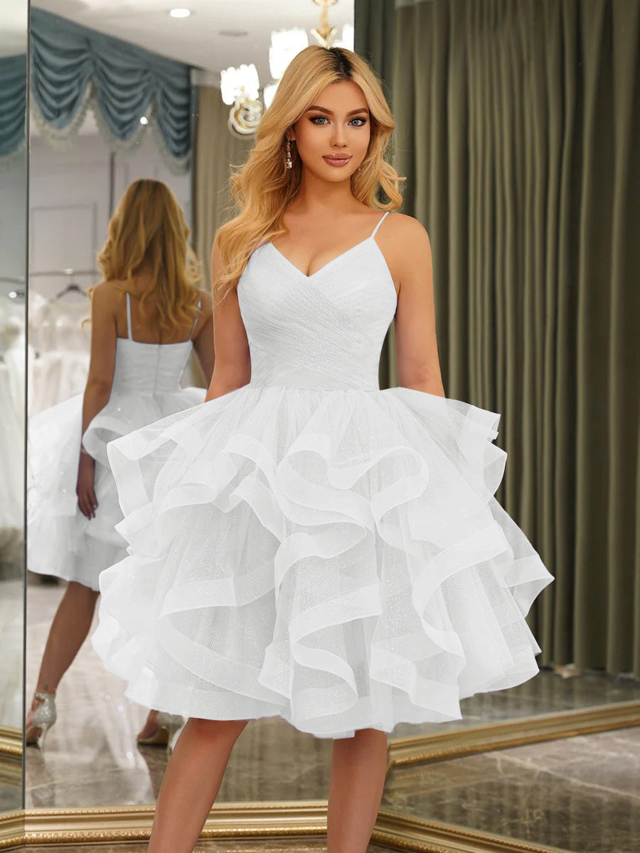 Odelia ivory alternate front view 2 homecoming dress