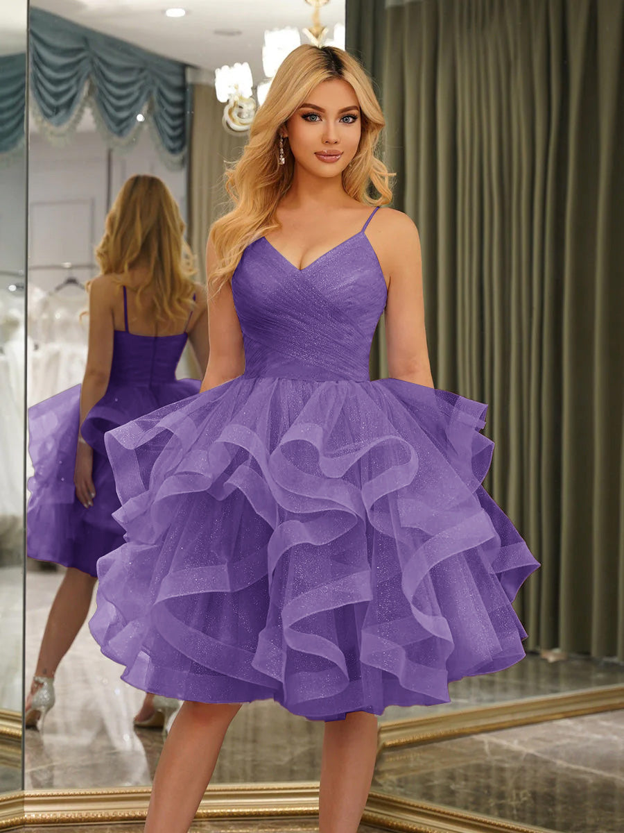 Odelia regency front view homecoming dress