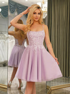 Nerissa rose pink bodice detail homecoming dress
