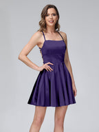Marielle regency front view homecoming dress