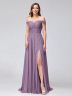 Kerensa Wisteria back view bridesmaid dress