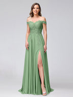 Kerensa Sage Green back view bridesmaid dress