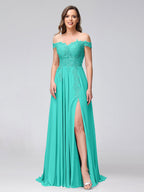 Kerensa Turquoise back view bridesmaid dress