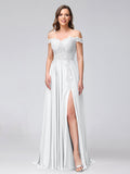 Kerensa White front view bridesmaid dress