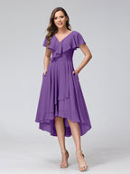 Felicity Rose Regency front view wedding guest dress