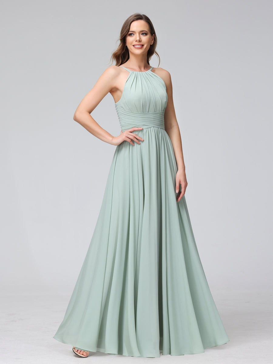 Lisette Sage Green bodice detail bridesmaid dress