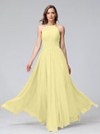 Lisette Daffodil front view bridesmaid dress