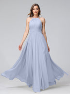 Lisette Lavender front view bridesmaid dress
