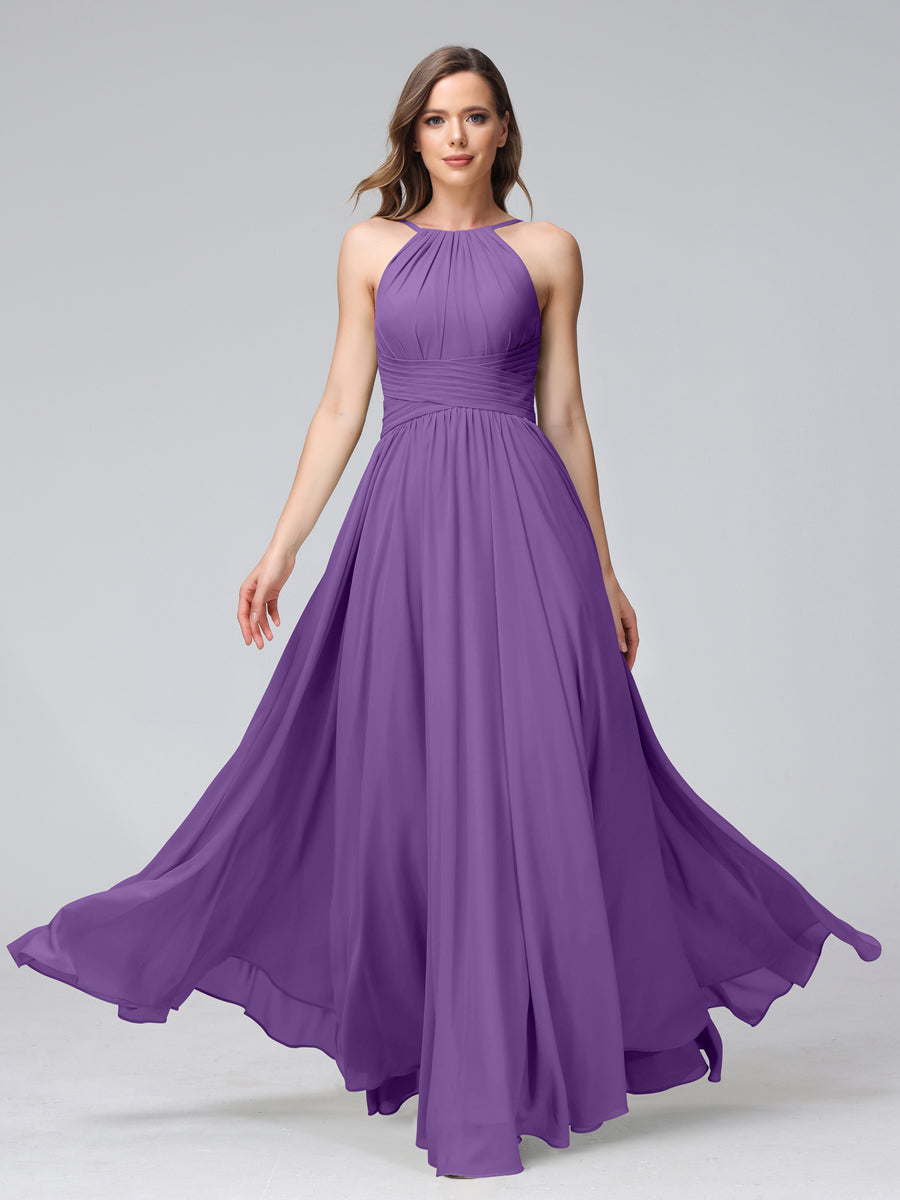 Lisette Regency front view bridesmaid dress