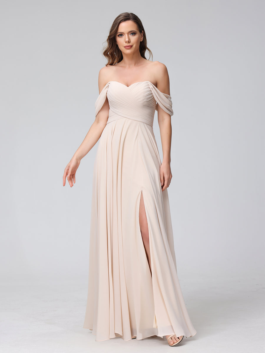 Yvette Pearl Pink bodice detail bridesmaid dress