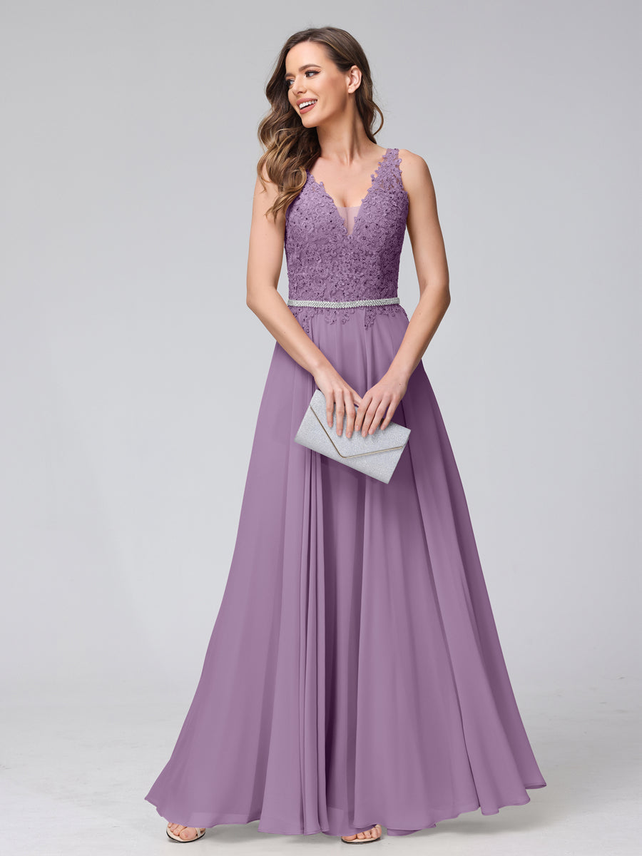 Brielle wisteria alternate front view 2 prom dress