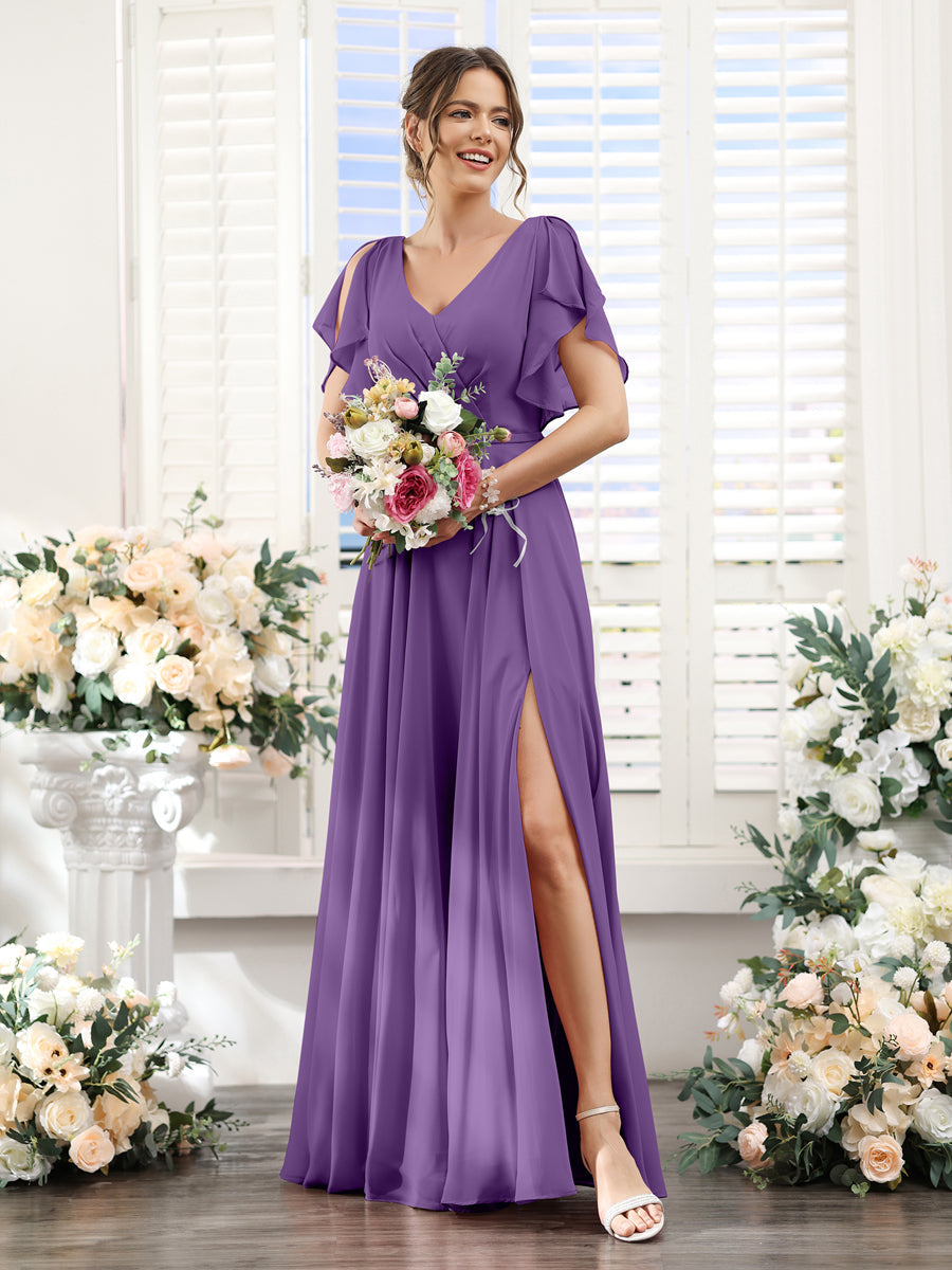 Valeria Regency front view bridesmaid dress