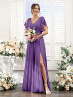Valeria Regency front view bridesmaid dress