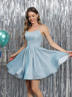 Tahlia sky blue alternate view homecoming dress