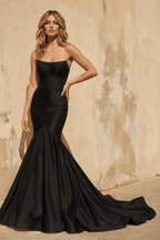 Bellamy Jane Black front view wedding dress