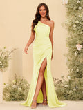 Florence Daffodil front view bridesmaid dress