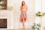 Asteria Dusty Rose detail view 10 wedding guest dress