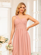 Nerissa Dusty Rose detail view 7 bridesmaid dress