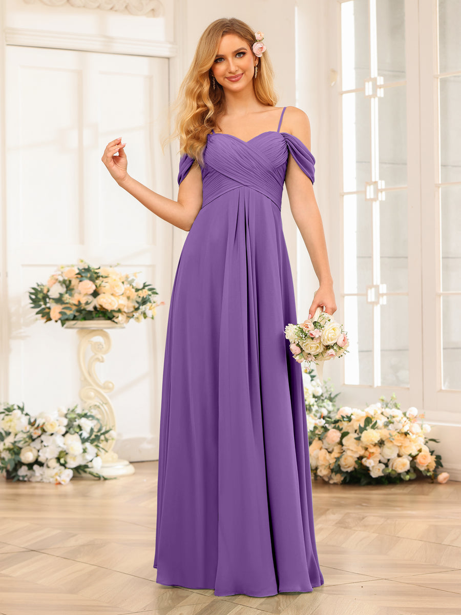 Elowen Regency front view bridesmaid dress