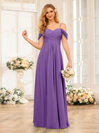 Elowen Regency front view bridesmaid dress
