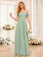 Elowen Sage Green detail view 9 bridesmaid dress