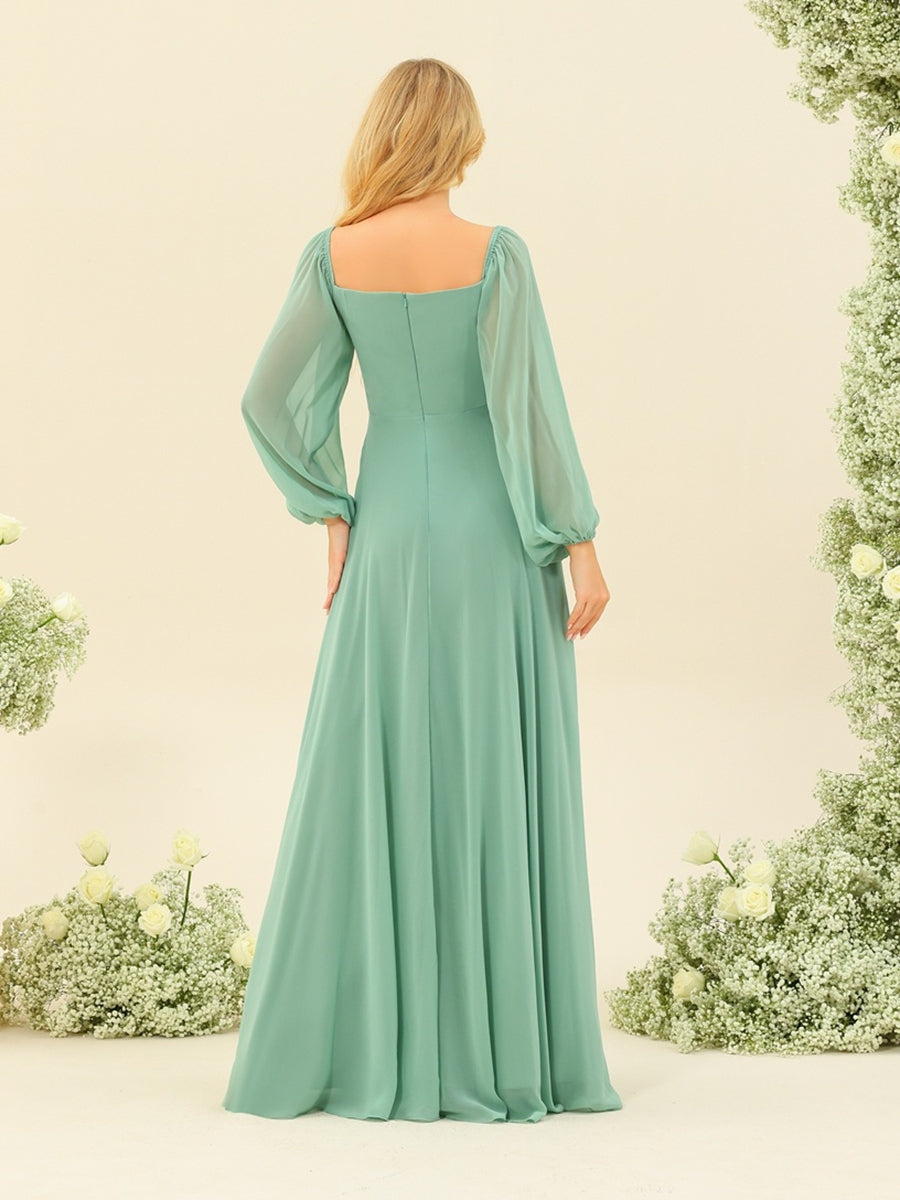 Penelope Mint Green detail view 7 bridesmaid dress