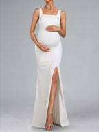 Seraphina Lake Ivory side view wedding guest dress