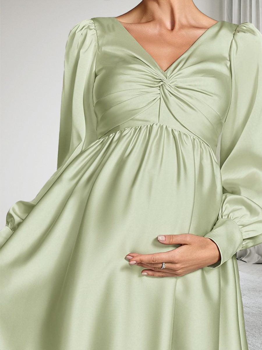Kestrel Bloom Sage Green bodice detail wedding guest dress
